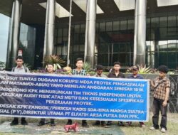 Gelar Aksi Jilid II, Mahasiswa Desak KPK Usut Dugaan Korupsi Proyek Jalan Mataiwoi–Abuki Konawe dengan Nilai Kontrak Rp18 Miliar