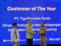 Disperindag Sidrap Terima Penghargaan Customer of The Year dari BBIHPMM Makassar