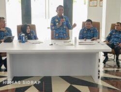 Pimpin Monev Bulanan, Bupati Sidrap Tegaskan Pentingnya Koordinasi Berjenjang