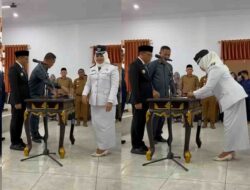 Samsia Majenuddin Resmi Jabat Lurah Wawotobi, Ibu Kota Kecamatan Wawotobi