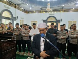 Gelar Sholat Ghaib Korban Bencana Aceh dan Sumatera, Wakapolres Sidrap: Semoga Keluarga Diberi Kesabaran
