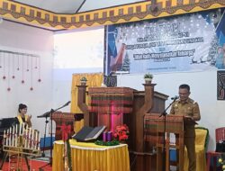 Hadiri Perayaan Natal Jemaat Gereja Toraja Tongkonan Unaaha, Wabup Konawe : Jadikan Perbedaan sebagai Anugerah Terindah, bukan Busibah Nestapa