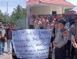 Gelar Aksi Unjuk Rasa, Badan Khusus Waspamops LMR-RI : Copot Oknum Hakim Pengadilan Agama Sidrap