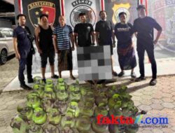 Tangkap Pelaku Curanmor Polres Sidrap Amankan 37 Tabung Gas Hasil Kejahatan