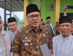 Salat Jumat Perdana di Lokasi Baru Mesjid Al-Ikhlas di Hadirin Ratusan Jemaah