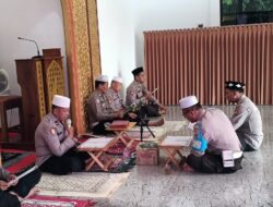 Polsek Buduran Rutin Gelar Khotmil Qur’an, Perkuat Keimanan Personel