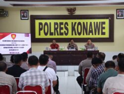 Polres Konawe Tingkatkan Kualitas Penyidikan lewat Tes Obyektif KUHP–KUHAP