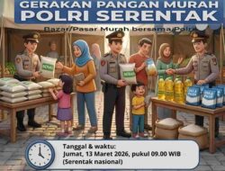 Polres Bone Gelar Gerakan Pangan Murah Serentak, Hadirkan Bahan Pokok Harga Terjangkau untuk Masyarakat