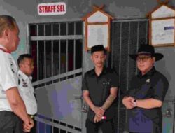 Anggota Komisi I DPRD Sidrap Mengunjungi Rutan Kelas II B Sidrap, Periksa Standar Keamanan