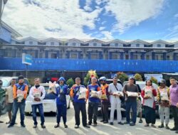 Amalia Ramadan PT Annur Maarif: 500 Lebih Sak Beras Dibagikan untuk Warga, Ribuan Paket Sembako Disiapkan