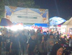 H-5 Lebaran, Gerbang Semarak Ramadhan di Ibu Kota Unaaha Dipadati Ribuan Warga