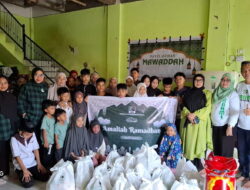 Ramadan Berbagi, Pengurus KAHMI Makassar Patungan Salurkan Sembako untuk Anak Panti dan Warga Dhuafa