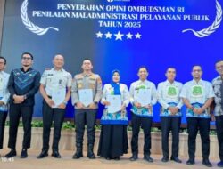 Pemkab Sidrap Raih Predikat Kepatuhan Tinggi Standar Pelayanan Publik dari Ombudsman RI