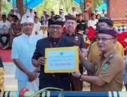Jelang Hari Raya Nyepi Tahun Baru Saka, Wabup Konawe Hadiri Melasti di Bendung Wawotobi