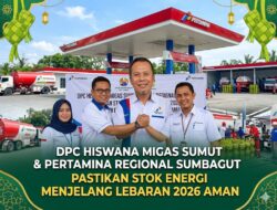 DPC Hiswana Migas Sumut Bersama Pertamina Regional Sumbagut Pastikan Stok Energy Menjelang Lebaran 2026 Aman