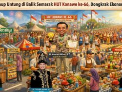 Banjir Cuan! UMKM Lokal Panen Untung di Perayaan HUT Konawe ke-66