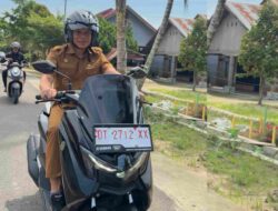 Yusran Akbar Terapkan Efisiensi Anggaran melalui Penggunaan Sepeda Motor sebagai Kendaraan Dinas