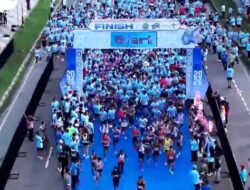 Run Konawe Bersahaja 6,6 KM Meriahkan HUT ke-66, Wakil Bupati Ajak Warga Budayakan Hidup Sehat