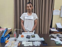 Gempur Peredaran Narkoba, Polres Konawe Utara Sita 140 Gram Sabu Skala Besar
