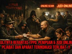 Skandal Besar TPPO dan Judi Online: Diduga Melibatkan Jaringan Elit Pejabat dan Aparat