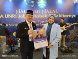 Terima Kalender PPWI Go To UN, Rektor UNRI Pertegas Komitmen Perluas Jejaring Internasional