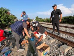 GEGER! Bantaran Rel Tembung Membara, Satres Narkoba Polrestabes Medan Ratakan Sarang Narkoba ke Tanah!