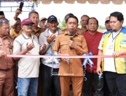 Sasar Target 10 Ton per Hektar, Bupati Sidrap Resmikan 8 Titik Sumur Bor JIAT di Desa Rijang Panua