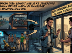 Sempat Kabur ke Jeneponto, Pelaku Penganiayaan Driver Maxim di Makassar Akhirnya Menyerahkan Diri