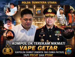 Skandal Vape Getar Perwira Akpol: Rakyat Mengutuk, Kapolda Ditagih Pecat Kompol DK, Bukan Sekadar ‘Patsus’!
