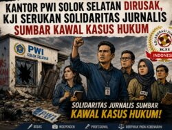 Kantor PWI Solok Selatan Dirusak OTK, Ketua KJI: Ini Serangan Terhadap Marwah Pers!