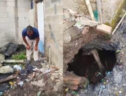 Fenomena Langka di Karang Bahagia Bekasi: Tanah Amblas Diduga Miliki Lorong Tiga Arah, Warga Khawatir