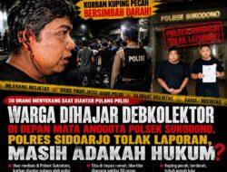 Hukum Mati Angin? Warga Sukodono Jadi Korban Pemukulan Preman, Polres Malah Tolak Laporan