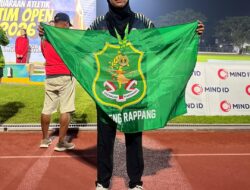 Bupati Sidrap Beri Apresiasi Khusus Atas Keberhasilan Erina Afifah di Kejuaraan Atletik Nasional