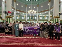 26 Tahun Konsisten Melayani, An-Nur Ma’arif Sidrap Lepas 105 Jamaah Haji Khusus ke Tanah Suci