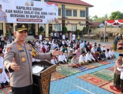 Kapolres Sidrap Ajak Warga Shalat Idul Adha 1447 H Bersama di Mapolres, Pererat Silaturahmi
