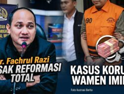 Kasus Korupsi Wamen Imipas:Dr. Fachrul Razi Desak Reformasi Total Ditjen Imigrasi