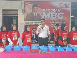 GPIM Resmi Luncurkan Program Makanan Bowo Gratis di Tongauna Konawe