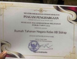 Reformasi di Balik Tembok Pembatas: Rutan Sidrap Raih Penghargaan Kualitas Pelayanan Publik Terbaik