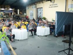 Sambut Hari Bhayangkara ke 80, Polres Sidrap Gelar Nobar Piala Dunia 2026