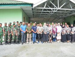 Sambangi Koramil 1306-17/Sausu, Danrem 132/Tadulako Apresiasi Dedikasi Babinsa sebagai Ujung Tombak TNI AD