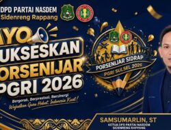 Porsenijar di Sidrap Sukses Besar, Samsumarlin: Wadah Pemersatu dan Pembinaan Generasi Muda