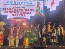 Keren! Dua Marching Band Asal Sidrap Sabet Juara Umum MIMFEST 2026