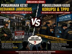 Breaking News: Rumah Jampidsus Febrie Adriansyah Dijaga Ketat TNI, Publik Pertanyakan Ada Apa?
