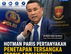 Hotman Paris Pertanyakan Penetapan Tersangka Febrie Adriansyah, Sebut Kliennya Berjasa bagi Negara