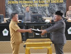 Paripurna DPRD Konawe Bahas Jawaban Bupati terhadap Pandangan Fraksi KUA-PPAS 2027