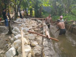 Proyek Irigasi Misterius di Panyabungan Disorot: Oknum TNI & Kontraktor Bungkam, Mahasiswa Lapor ke Kejari