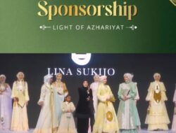 Go International! Lina Sukijo Jadi Official Sponsor dan Tampilkan Karya Terbaik di Fashion Show Kairo, Mesir