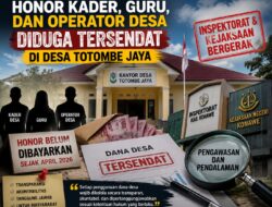 Honor Empat Bulan Mandek, Kades Totombejaya Bungkam Saat Dikonfirmasi Inspektorat dan Kejaksaan
