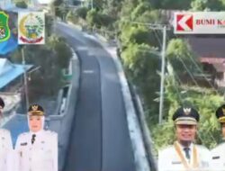 Dongkrak Ekonomi Warga, Jalan Poros Empat Desa di Kecamatan Kulo Sidrap Kini Mulus Diperbaiki