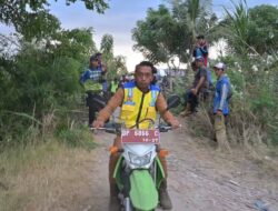 Tinjau Sawah Pakai Motor Saat Kemarau, Bupati Sidrap Pastikan Kebutuhan Air Petani Terpenuhi